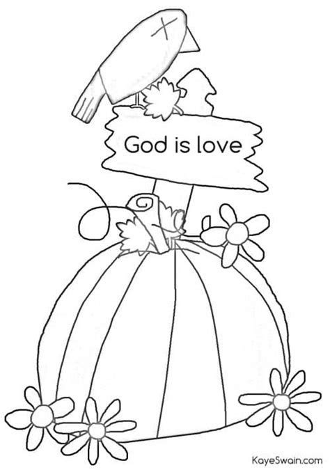 autumn christian coloring pages tedy printable activities