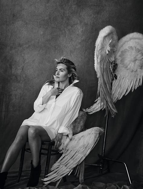 kate winslet photographed  peter lindbergh  lexpress styles