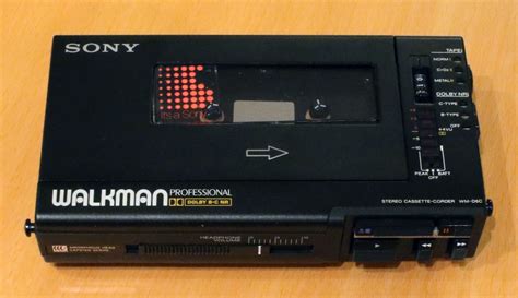 sony walkman professional stereo cassette recor  koep pa tradera