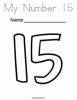 Coloring Number Print Ll sketch template