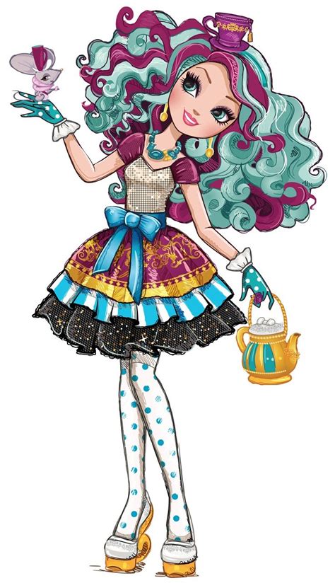 hi i m madeline hatter i m the daughter of the mad hatter i m from wonderland raven is my