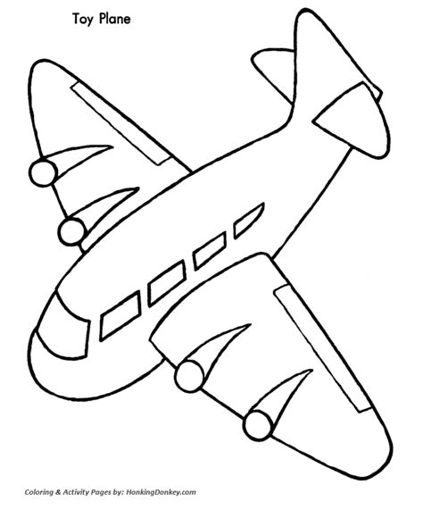 christmas toys coloring pages christmas toy plane coloring sheet