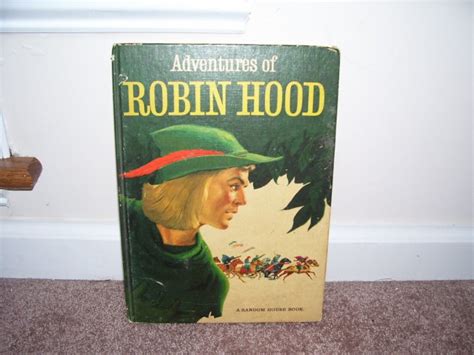 Vintage 1953 Adventures Of Robin Hood Book Vg Rare Random