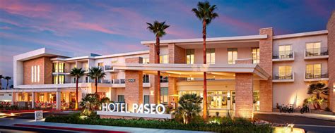 hotel paseo  luxury boutique hotel  palm desert california