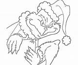 Grinch Coloring Pages Printable Christmas Whoville Funny Color Print Who Coloring4free Cindy Stole Bad Clip Dr Max Book Adult Character sketch template