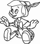 Pinocchio Coloring Pages Wecoloringpage Disney Cartoon Teacher English sketch template