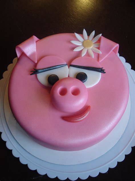 pig cake  cakes pinterest cake fondant  birthday cakes
