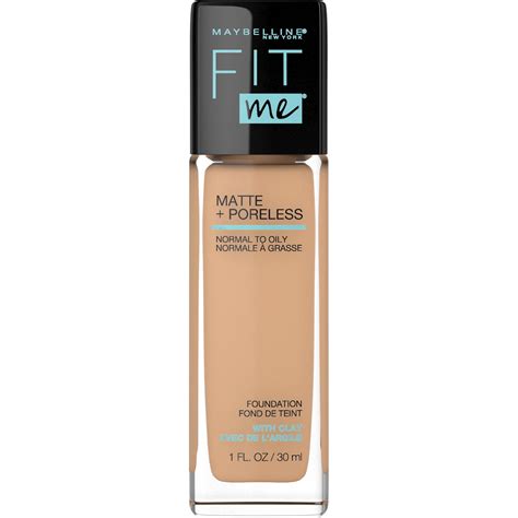 maybelline fit  matte poreless liquid foundation makeup soft tan  fl oz walmartcom