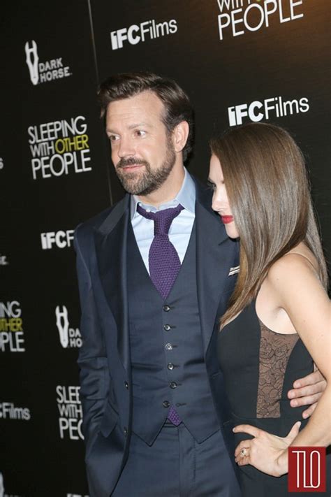jason sudeikis and alison brie at the sleeping with other people la
