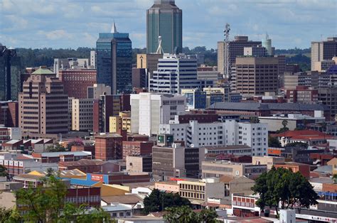 capital  zimbabwe lugar   melhor vista de harare