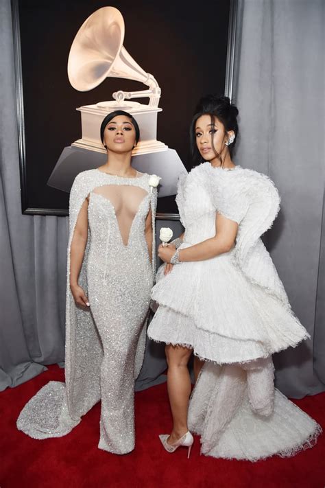 Who Is Cardi B S Date At The 2018 Grammys Popsugar