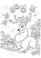 Bambi Coloring Pages Disney Print Deer Father Printable Coloriage Book Visit Kids Drawings Bambi2 Choose Board sketch template