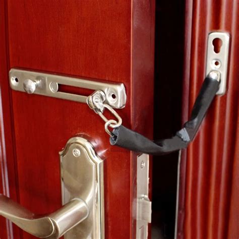 stainless steel chain security lock doors limit locks anti theft door lock safety latch high