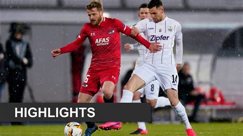 highlights lask az europa league youtube