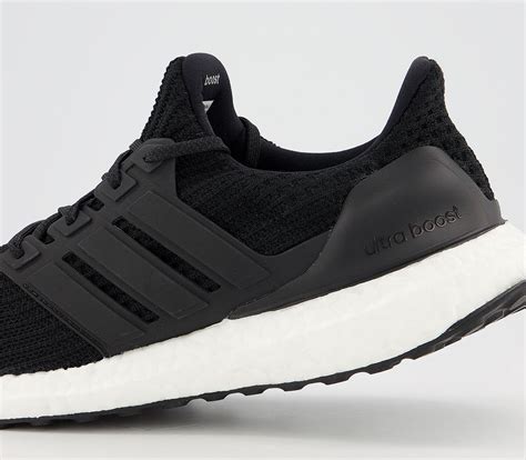 adidas ultraboost ultra boost trainers black white unisex sports