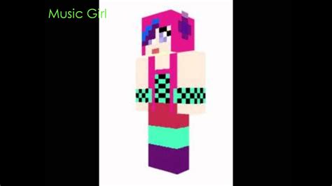 minecraftfemale skins youtube