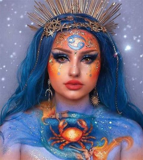 This Artists Zodiac Makeup Looks Will Make Your Jaw Drop Face Art