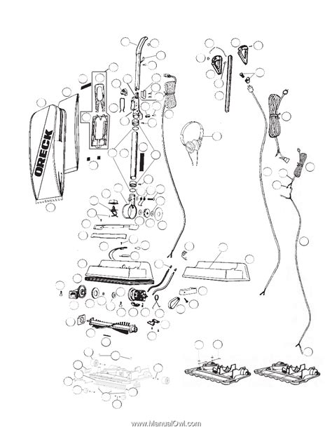 oreck vacuum parts diagram wiring diagram