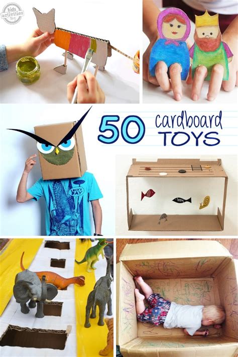 amazing cardboard box crafts   released  kids activities blog