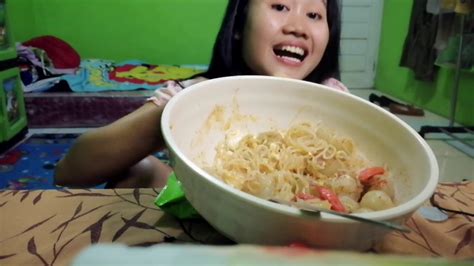 Mukbang Bihun Keju Telor Cabe Hot🥰 Youtube