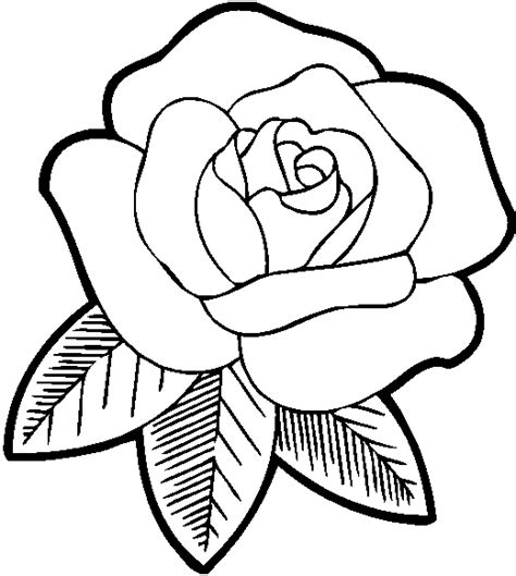 coloring pages  kids rose coloring pages