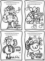 Christmas Coloring Book Mini Days sketch template