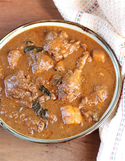 kerala style chicken curry  potatoes recipe sujis cooking