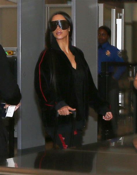 kim kardashian at lax airport in los angeles 01 11 2017 hawtcelebs