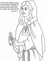 Coloring Magdalene Bible Pages Coloringpagebook Advertisement Kids sketch template