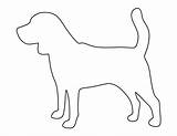 Animal Beagle Dog Printable Pattern Templates Stencils Outline Patterns Template Patternuniverse Crafts Print Use Cut Stencil Creating Animals Shape Printables sketch template