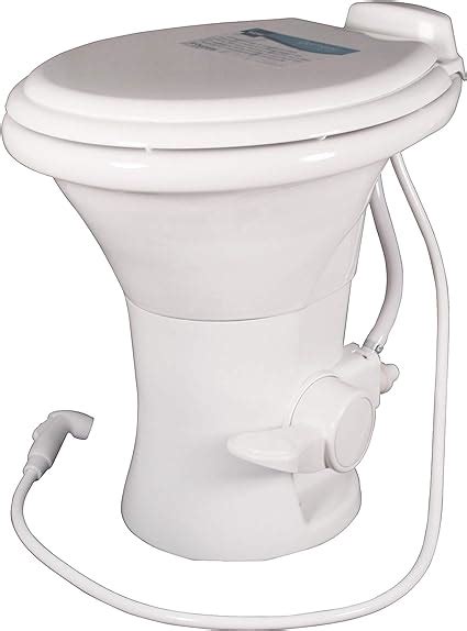 amazoncom dometic sanitation  standard  series gravity flush toilet  hand