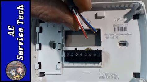 installation  wiring     voltage thermostat step honeywell thermostat wiring
