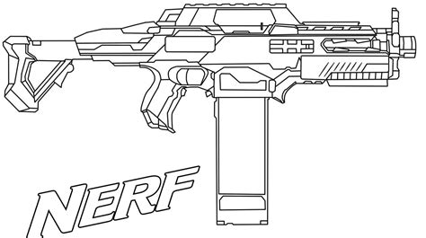 nerf gun coloring pages nerf gun coloring pages   images