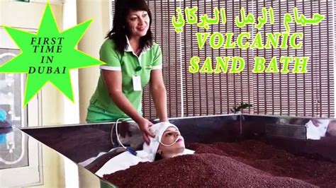 volcanic sand bath  health  health center youtube