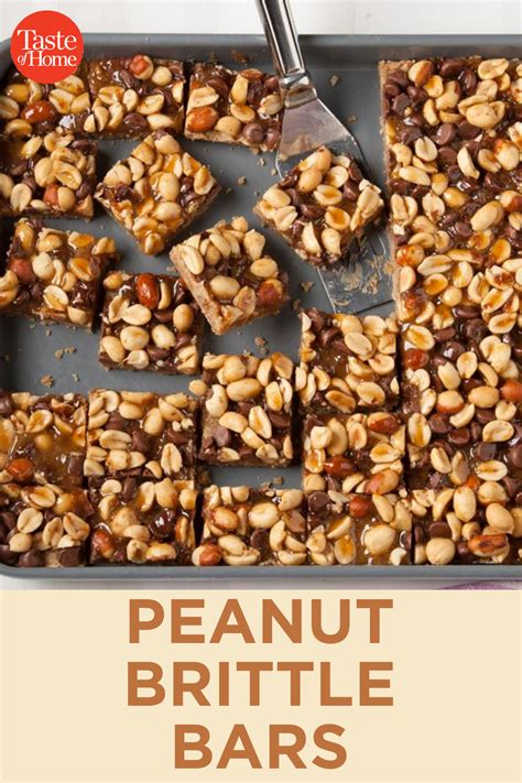 peanut brittle bars recipe peanut brittle peanut recipes bars recipes