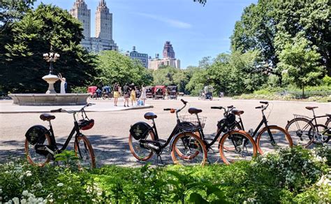 central park bike tours open  nyc routes fancy apple