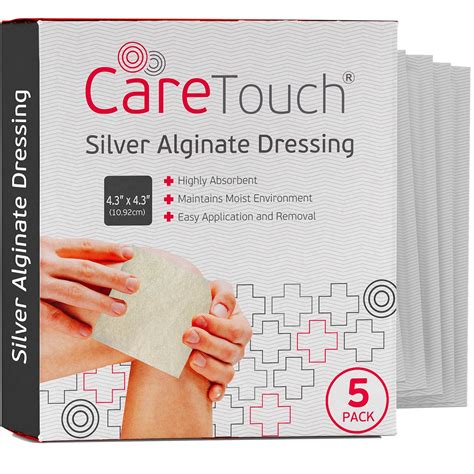 silver alginate dressing  sterile gauze  amazonca