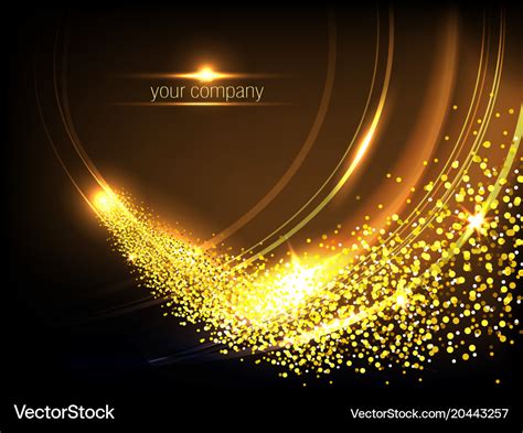 gold abstract background royalty  vector image