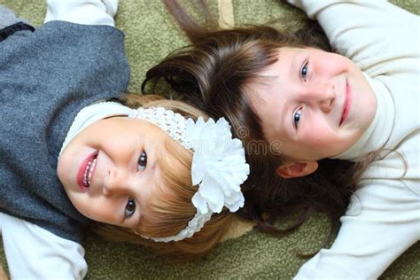 sisters stock image image  child human cute
