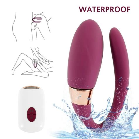 For Women Couples Remote Double Vibrator Bullet Egg Anal