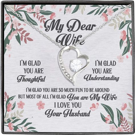 my dear wife i m glad you are thoughtful most of i m glad