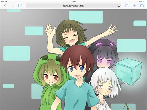 Pin By Evey Wolfe On Minecraft Anime Character