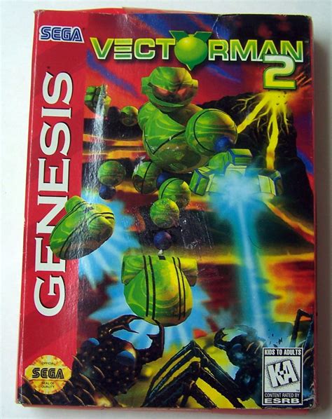 Vectorman 2 Sega Genesis Game Complete