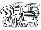 Truck Dump Coloring Pages Printable Landfill Kids Plow Snow Color Getcolorings Titan Posted Print sketch template