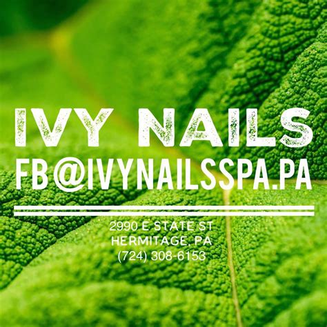 ivy nails spa hermitage pa
