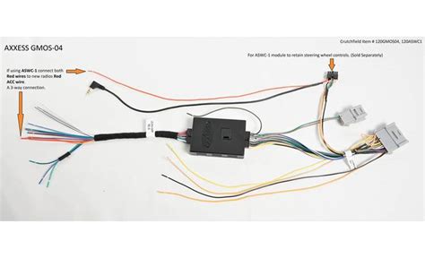 metra gmos  wiring interface connect   car stereo  retain onstar  audible safety