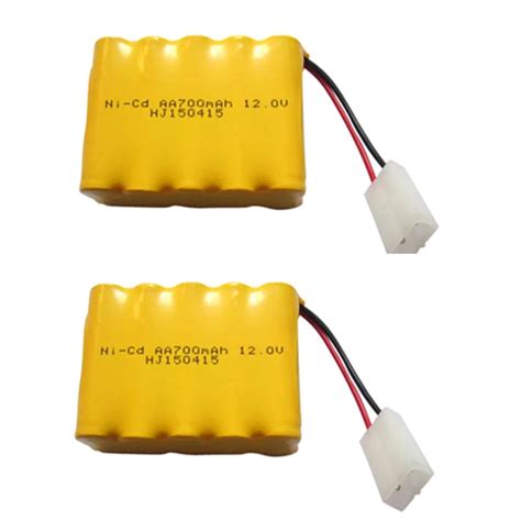 pcs  battery mah ni cd  aa battery nicd batteries pack ni cd rechargeable  rc boat