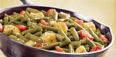 green beans potatoes  tomato garlic sauce glory foods