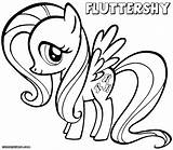 Fluttershy Coloring Pages sketch template