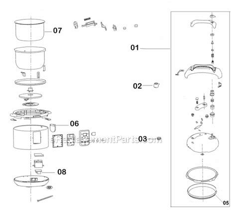 power pressure cooker xl parts diagram drivenheisenberg